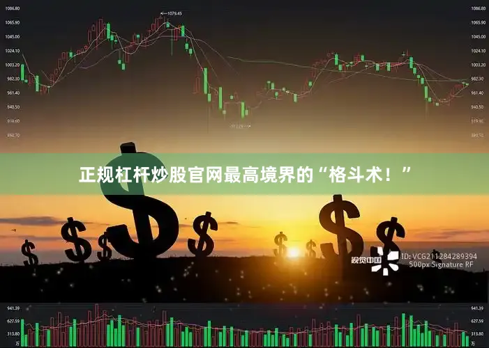 正规杠杆炒股官网最高境界的“格斗术！”