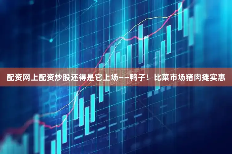 配资网上配资炒股还得是它上场——鸭子！比菜市场猪肉摊实惠